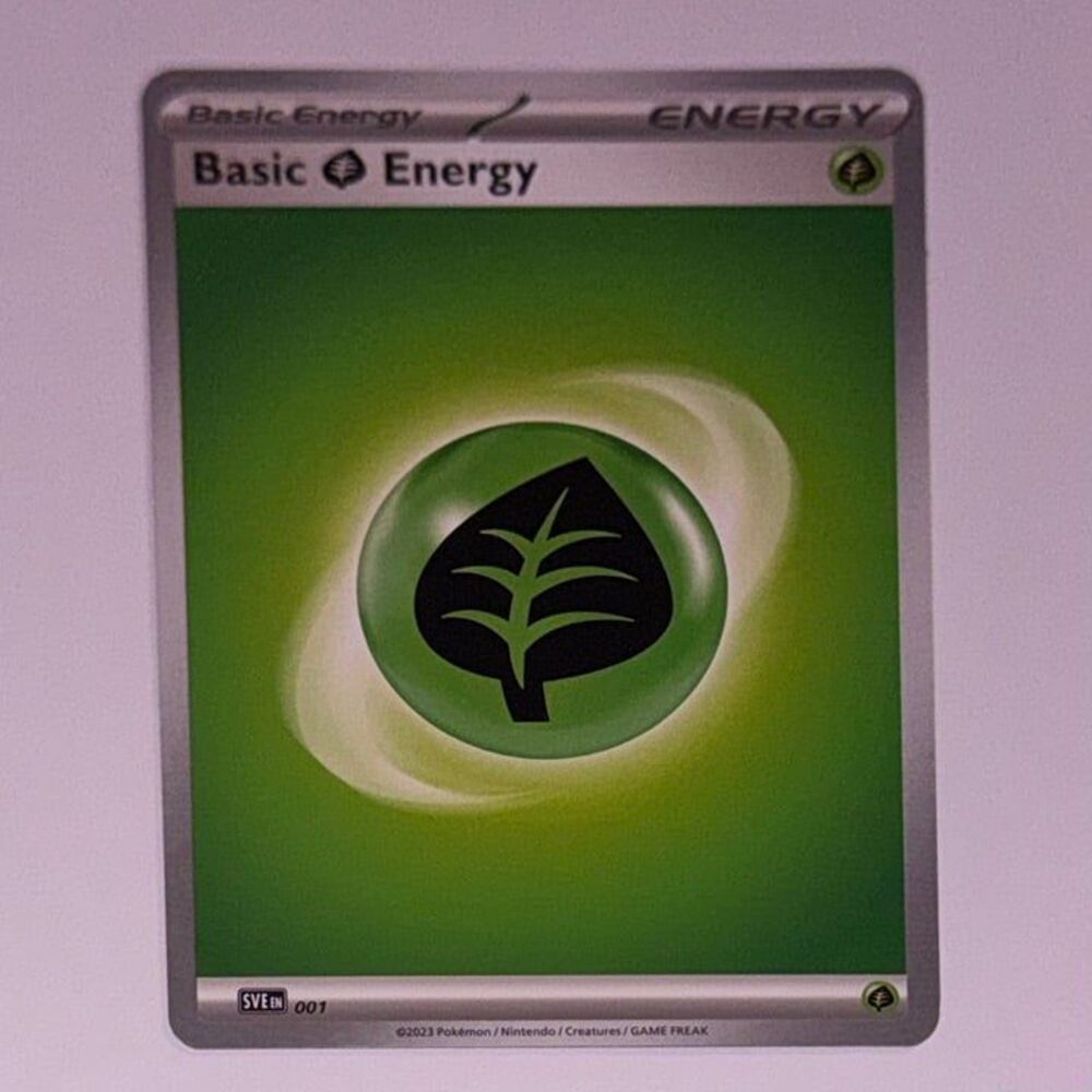 Pokémon Card: Grass Energy #1 (Pokemon Scarlet & Violet Energy)